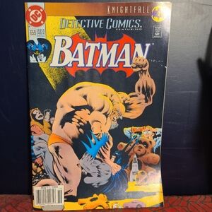 134926 BATMAN Detective Comics #659 KNIGHTFALL DC COMICS 1993 comic book#black s